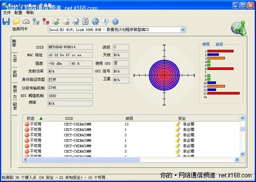 无线信号强度测试