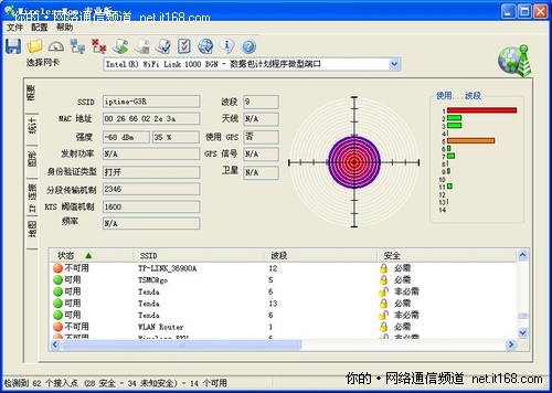 无线信号强度测试