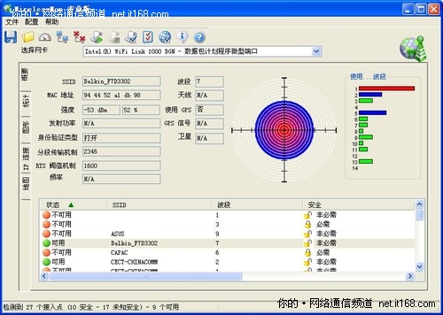 无线信号强度测试