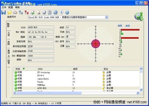 无线信号强度测试