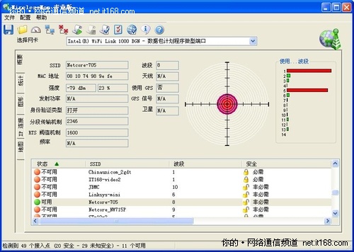 无线信号强度测试