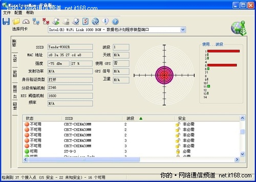 无线信号强度测试