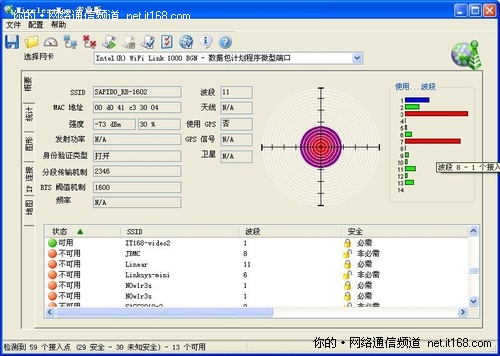 无线信号强度测试