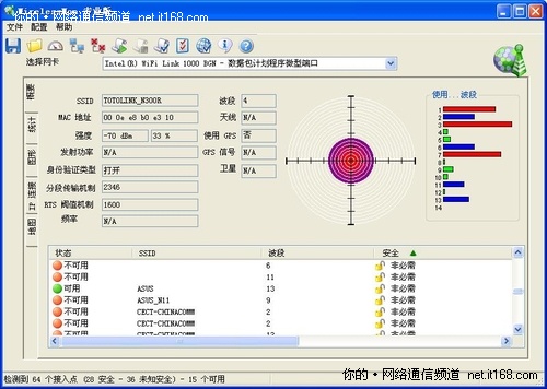 无线信号传输速率测试