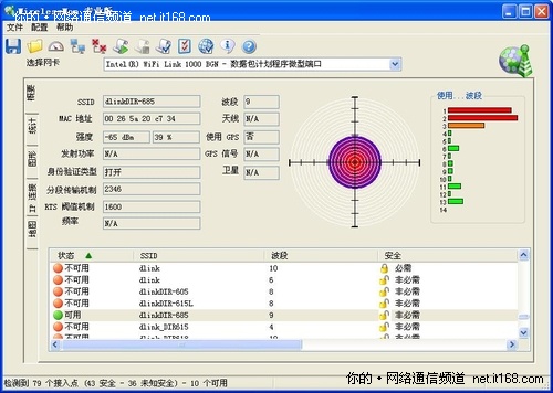 无线信号强度测试