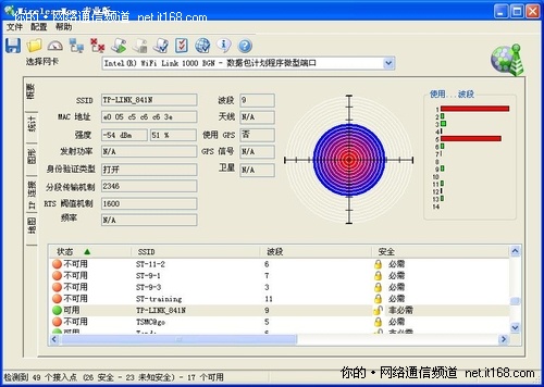 无线信号强度测试