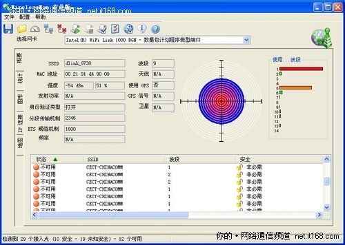 无线信号强度测试