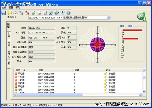 无线信号强度测试