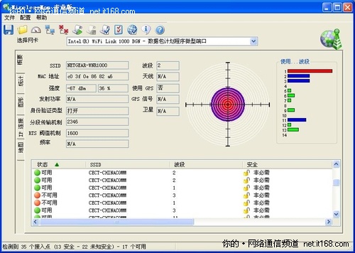 无线信号强度测试