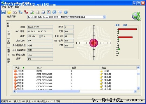 无线信号强度测试