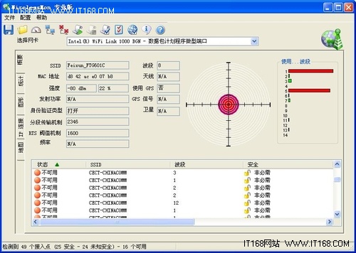 无线信号强度测试