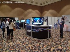 卓越实力 AOC显示新品CES 2011大展风采