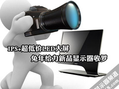 IPS+超低价LED大屏 兔年新品显示器收罗