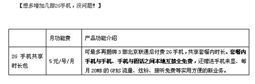 更多附加功能，联通瞄准增值市场