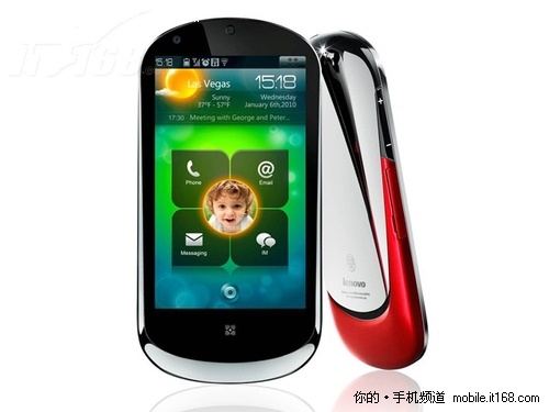 3.7英寸时尚触控机 联想乐phone售1999