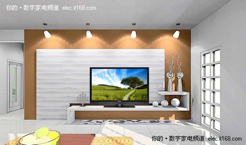 长虹3DTV50738环境搭配实图展示