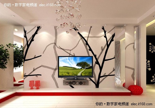 长虹3DTV50738环境搭配实图展示