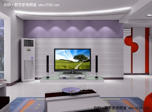 长虹3DTV50738环境搭配实图展示