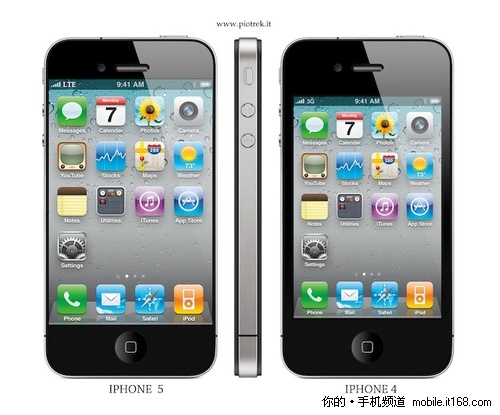 苹果iPhone5首个零件曝光 触屏尺寸变大