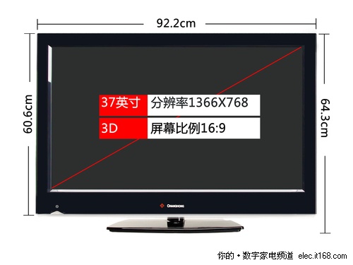 长虹iTV37650X尺寸深度解析