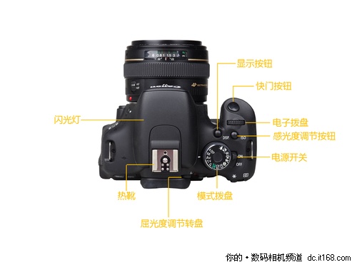 称霸高端入门单反 佳能新贵600d全解析