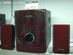 最美家居2.1音箱 麦博M500U酒红版特价