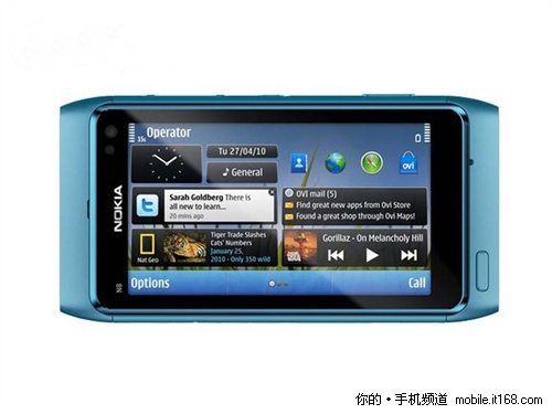 新款塞班系统 诺基亚N8 16G售价2640元-IT16