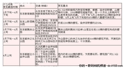 地球行摄手册 五种方式玩转日本樱花节