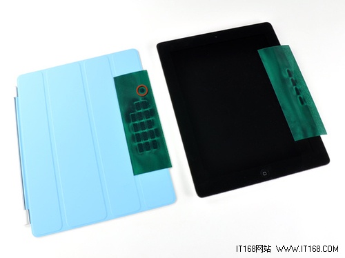 iPad 2最大亮点 磁力外套全面拆解图赏
