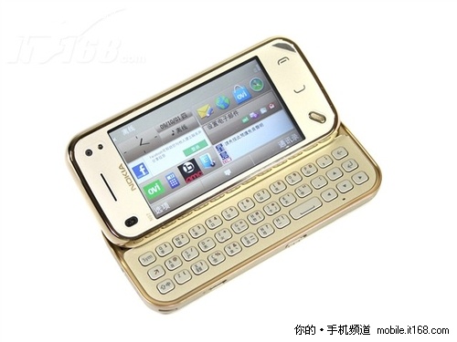 诺基亚N97mini 黄金版北京售价3580元-IT168 