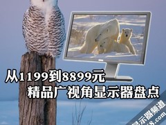 从1199到8899元 精品广视角显示器盘点