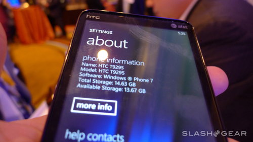 4.3寸屏/网络电视 HTC发布WP7新机HD7S