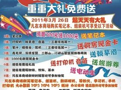 约会春天在蓝海 重重大奖豪礼等您来拿