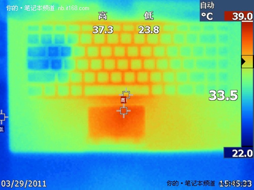 比预想的要好 联想Y470满负荷温度实测