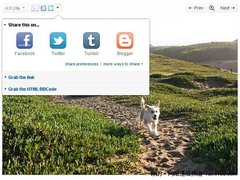 Flickr增添分享到Facebook Twitter功能