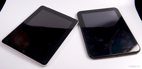 HP 3G版TouchPad真机现身越南对比iPad