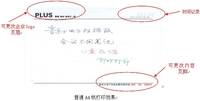 普乐士电子白板 独特页眉页脚功能