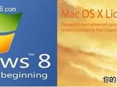 哪个界面更好看 Win8 PK Mac OS X Lion