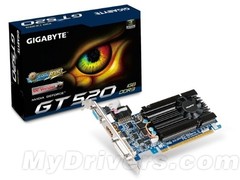 技嘉首发超频版GT 520 内存共享做显存