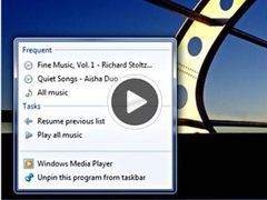 Windows 7 跳转列表功能让你生活更便捷