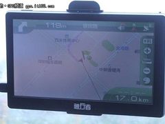 大暴雨下的实录 神行者W600 导航路测