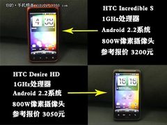 差150元 Incredible S/Desire HD买哪款