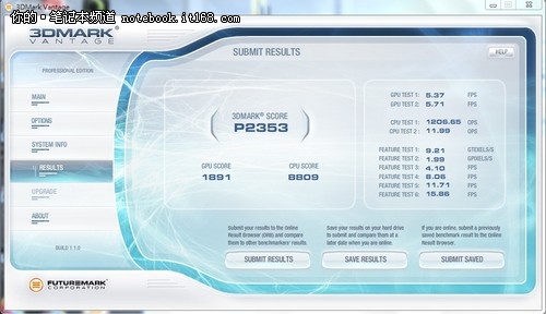 测试之PCMARK 3DMARK