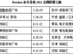2011兄弟办公打印设备全国巡展调查问卷