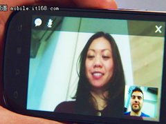 安卓终获视频聊天 NexusS+美女真机演示