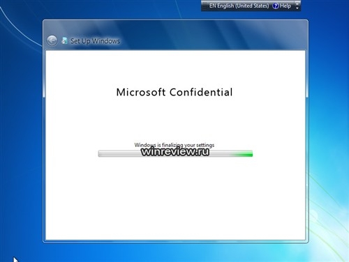 疑似Windows 8安装界面截图