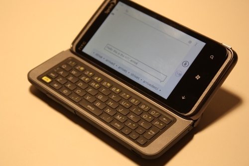 wp7系统侧滑全键盘 htc 7pro真机解析-手机专区