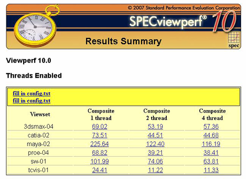 SPECviewperf 10