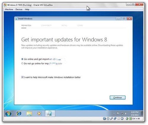 Windows 8 Build 7955 安装界面新泄露