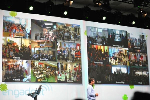 谷歌I/O开发者大会现场 Android3.1现身